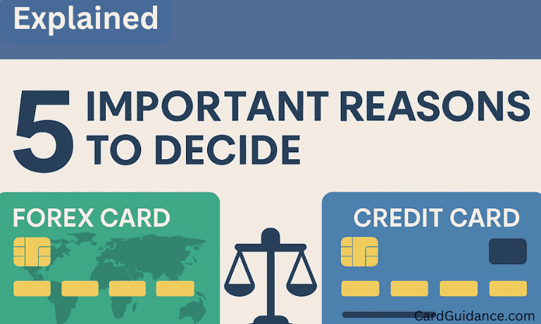 Forex card vs Credit Card