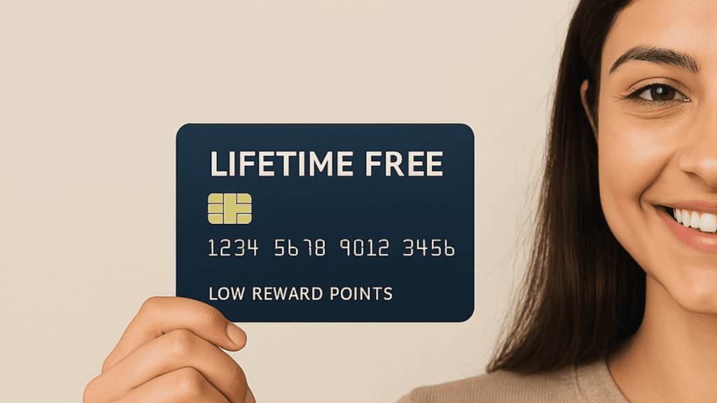 What is a lifetime free credit card?